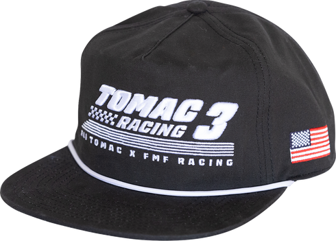 FMF ET3 Trackside Hat - Black SP25196912BLK