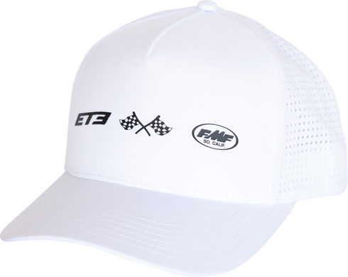 FMF Tomac Horizon Hat - White SP25196913WHT