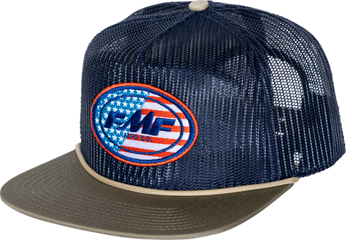 FMF Split Flag Hat - Navy SU25196902NVY