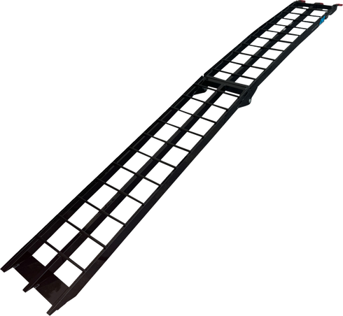 MATRIX CONCEPTS,LLC A1 Arch Folding Ramp - Aluminum - Black - 8' A1-800