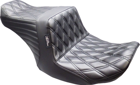 LE PERA Tailwhip Up Front Seat - Double Diamond - FLT/FLH '23-'25 LVU-587DD