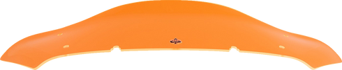 KLOCK WERKS Kolor Flare™ Windshield - 6-1/2" - Orange Ice - FLHX KWW-01-0737
