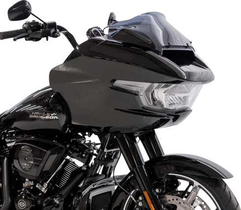KLOCK WERKS Flare™ Windshield - 15" - Dark Smoke - FLTRX KWW-01-0763-DS