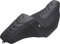 MUSTANG Signature Series Squareback™ Seat - Gripper Vinyl - Chevron - Gunmetal Stitch - FLH/FLT '23-'25 76324GM