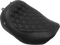 MUSTANG Wide Tripper™ Seat - Solo - Black Stitching - FLT/FLH '23-'25 88503