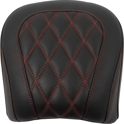 MUSTANG Wide Tripper™ Seat - Passenger - Dark Cherry Stitching - FLT/FLH '23-'25 88511DC