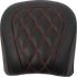MUSTANG Wide Tripper™ Seat - Passenger - Dark Cherry Stitching - FLT/FLH '23-'25 88511DC
