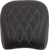 MUSTANG Wide Tripper™ Seat - Passenger - Gun Metal Stitching - FLT/FLH '23-'25 88511GM