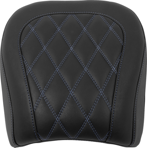 MUSTANG Wide Tripper™ Seat - Passenger - Sky Blue Stitching - FLT/FLH '23-'25 88511SB