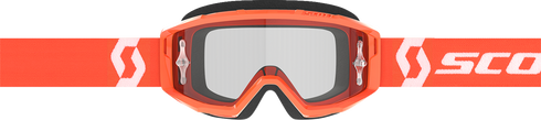 SCOTT Primal Goggle - Orange/White - Clear Works Lens 278598-1362113