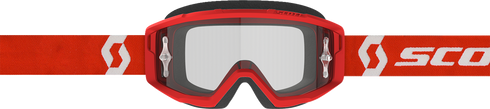 SCOTT Primal Goggle - Red/White - Clear Works Lens 278598-1005113