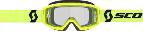 SCOTT Primal Goggle - Yellow/Black - Clear Works Lens 278598-1017113