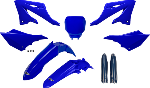 UFO Restyle Body Kit - '24-'25 OEM Blue/Black - YZ 125/250 YAKIT335F@999C