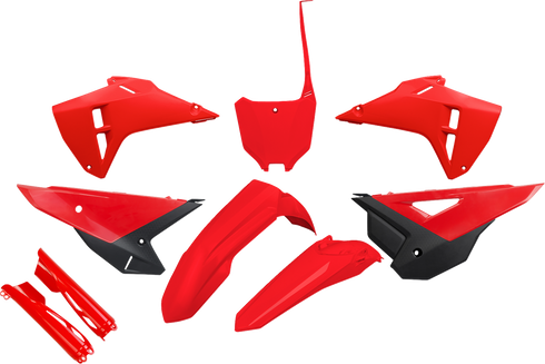 UFO Restyle Body Kit - '25 OEM Red/Black - CRF 250/450 R/RX HOKIT128F@999