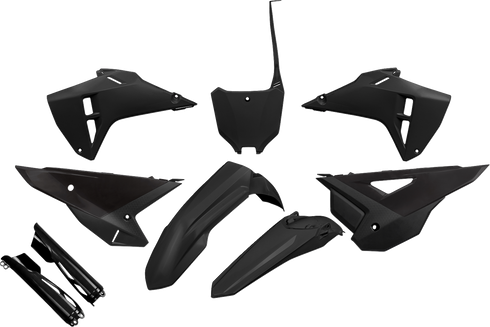 UFO Restyle Body Kit - Black - CRF 250/450 R/RX HOKIT128F@001