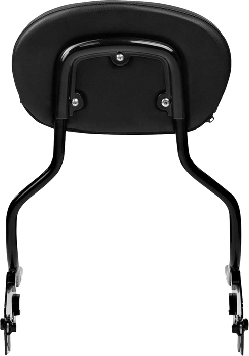 SADDLEMEN Sissy Bar Pad Bracket - Black 15725B