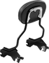 SADDLEMEN Sissy Bar Pad Bracket - Chrome 15725C