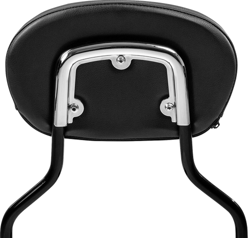 SADDLEMEN Sissy Bar Pad Bracket - Chrome 15725C