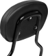 SADDLEMEN Sissy Bar Pad Bracket - Black 15725B