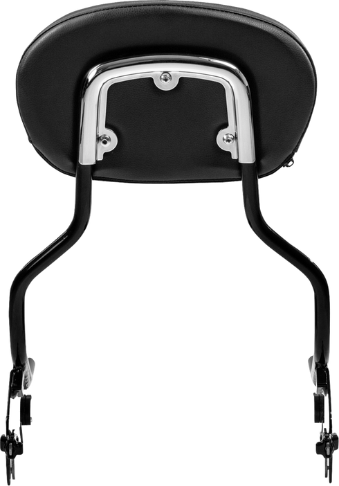SADDLEMEN Sissy Bar Pad Bracket - Chrome 15725C