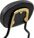 SADDLEMEN Sissy Bar Pad Bracket - Gold 15725GO