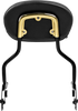 SADDLEMEN Sissy Bar Pad Bracket - Gold 15725GO