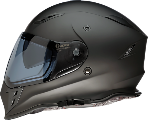 Z1R Nemesis Helmet - Smoke - Flat Black - XS 0140-0446