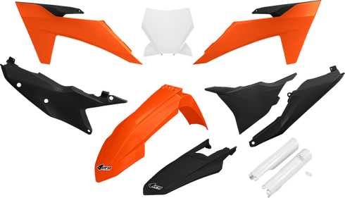 UFO Body Kit - Orange/Black - KTM - SX '23-'24 KTKIT529F@111
