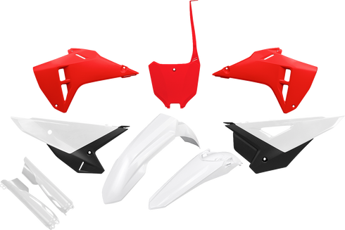 UFO Body Kit - White/Red/Black - Honda - CRF '25-'26 HOKIT127F@333
