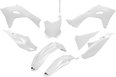 UFO Restyle Body Kit - White - KX 250/450 F KAKIT231@047