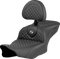 SADDLEMEN Roadsofa™ Seat - Dragon Scale Stitch - Silver Stitch - w/ Backrest - FLTR/FLHX '23-'24 823-07-208B5