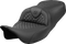 SADDLEMEN Roadsofa™ Seat - Dragon Scale Stitch - Black Stitch - w/o Backrest - FLH/FLT '08-'24 808-07B-20800