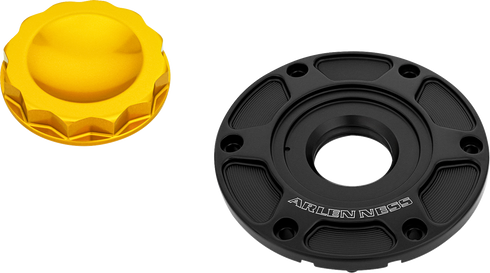 ARLEN NESS 12 Point Gas Cap - Gold 701-016