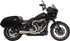 BASSANI XHAUST 2-into-1 Ripper Exhaust System with Megaphone Muffler - Short - Stainless - M8 Softail 1S79SS
