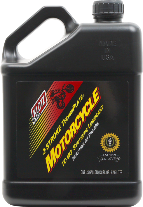 KLOTZ OIL TC-W 3? 2-Stroke Engine Oil - 1 US gallon KL-3021