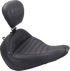 MUSTANG Touring Solo Seat - Tuck-n-Roll - FXBR '23-'25 89022