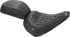 MUSTANG Wide Tripper™ Solo Seat - no Backrest - Diamond - Black Stitch - FXBR '23-'25 85033
