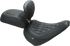 MUSTANG Wide Tripper™ Solo Seat - w/ Backrest - Diamond - Black Stitch - FXBR '23-'25 89027