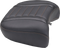 MUSTANG Deluxe Passenger Seat - Wide - Mandarin Orange Stitch - FLT/FLH '23-'25 88420MO