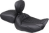MUSTANG Deluxe Passenger Seat - Wide - Gunmetal Stitch - FLT/FLH '23-'25 88420GM