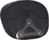 MUSTANG Deluxe Sissy Bar Pad - Diamond - Dark Cherry Stitch - FLT/FLH '23-'25 88450DC