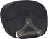 MUSTANG Deluxe Sissy Bar Pad - Diamond - Mandarin Orange Stitch - FLT/FLH '23-'25 88450MO