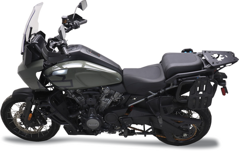 MUSTANG Adventure Touring Seat - Vinyl - Black - Pan America '21-'25 84810