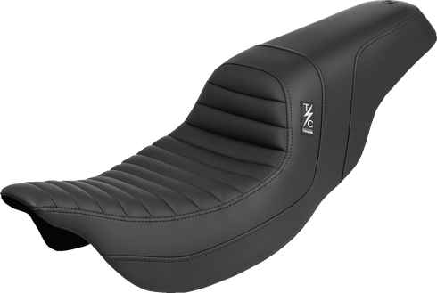 SADDLEMEN Thrashin ' Pro Series Seat - Tuck-n-Roll - FLH/FLT '08-'25 TS80807T