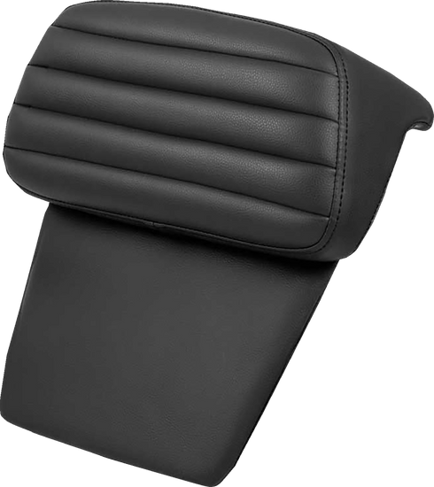 SADDLEMEN Chopped Tour Pak Backrest Pad - Tuck-n-Roll - FLH/FLT '14-'25 814-07-161