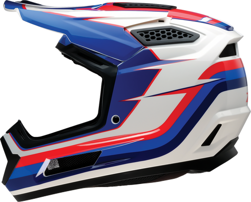 Z1R Dirt Maxx Helmet - Vortex - Red/White/Blue - XS 0110-9352