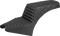 SADDLEMEN Step-Up Seat - Front Tuck-n-Roll/Rear Lattice Stitch - Black - Indian Scout '25 I25-33-176