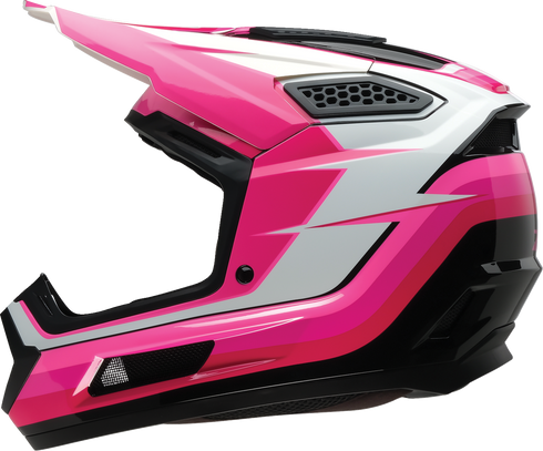 Z1R Dirt Maxx Helmet - Vortex - Pink/White - XL 0110-9344