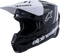 ALPINESTARS SM3 Helmet - Radium - Gloss Black/White/Gray - XL 8300826-1546-XL