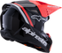 ALPINESTARS SM3 Helmet - Radium - Gloss Black/Red Fluo/White - XS 8300826-1553-XS